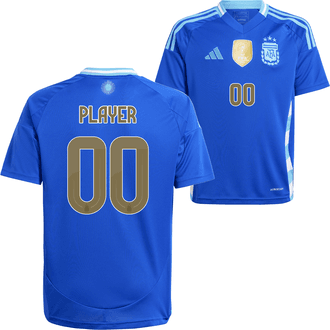 adidas Argentina 2024 Youth Away Stadium Player Jersey