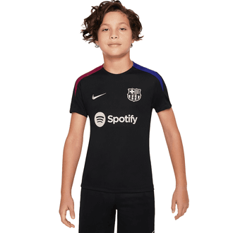 Nike FC Barcelona Youth Short Sleeve Strike Top