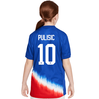 Nike USA 2024 Youth Away Stadium Pulisic Jersey