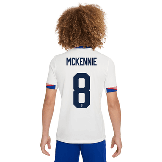 Nike USA 2024 Youth Home Stadium McKennie Jersey