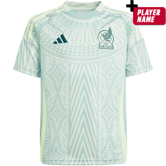 adidas Mexico 2024 Youth Away Stadium Jersey