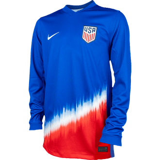 Nike USA 2024 Youth Long Sleeve Away Stadium Jersey