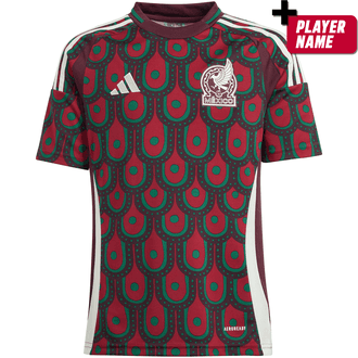 adidas Mexico 2024 Youth Home Stadium Jersey