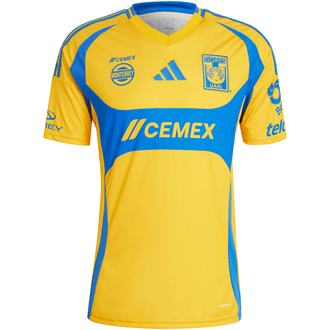 adidas Tigres 2024-25 Youth Home Stadium Jersey
