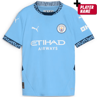 Puma Manchester City 2024-25 Youth Home Stadium Jersey